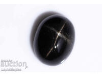 Black Star Diopside 2.92ct 9x7mm oval cabochon