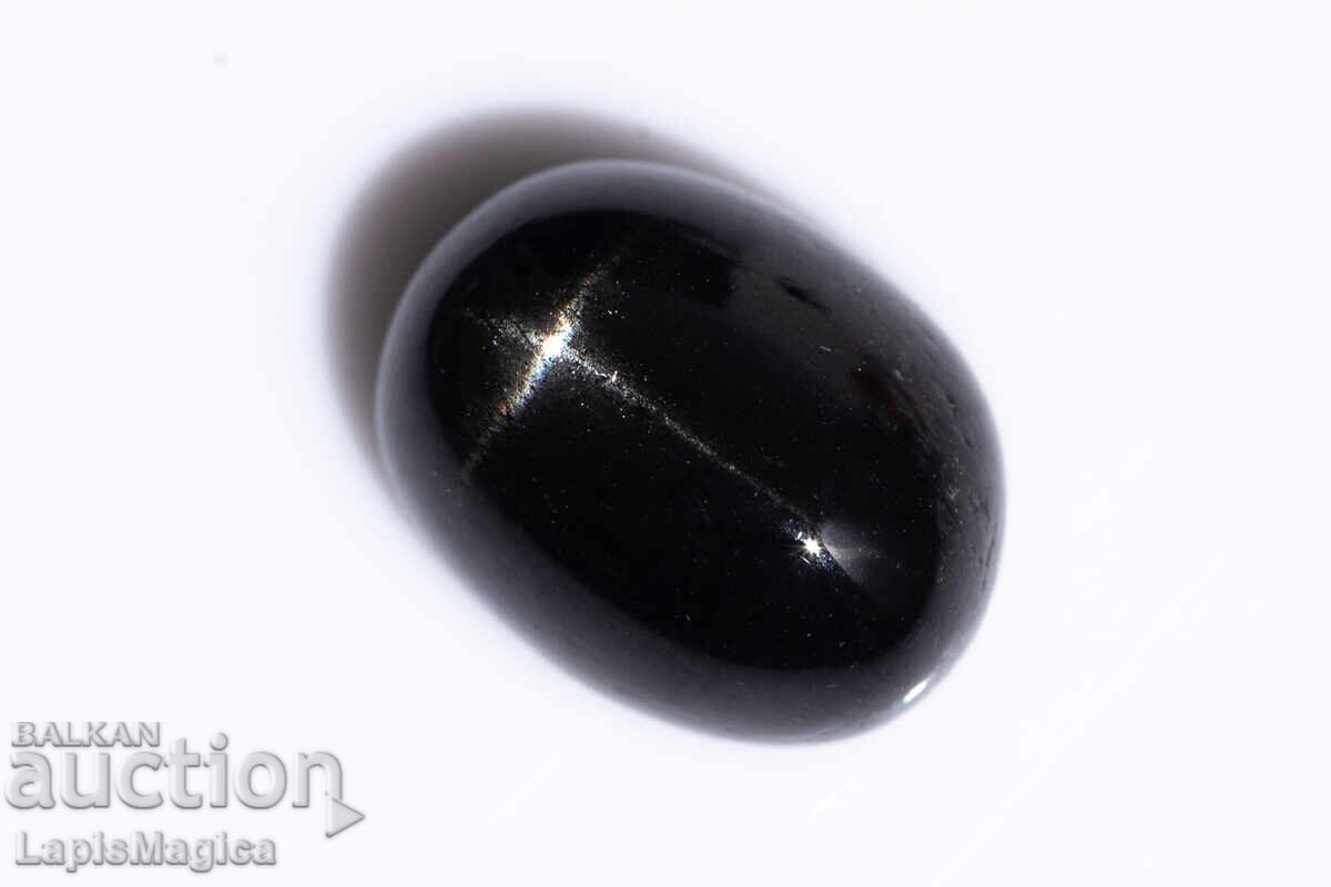 Black Star Diopside 2.60ct 9x7mm Oval Cabochon