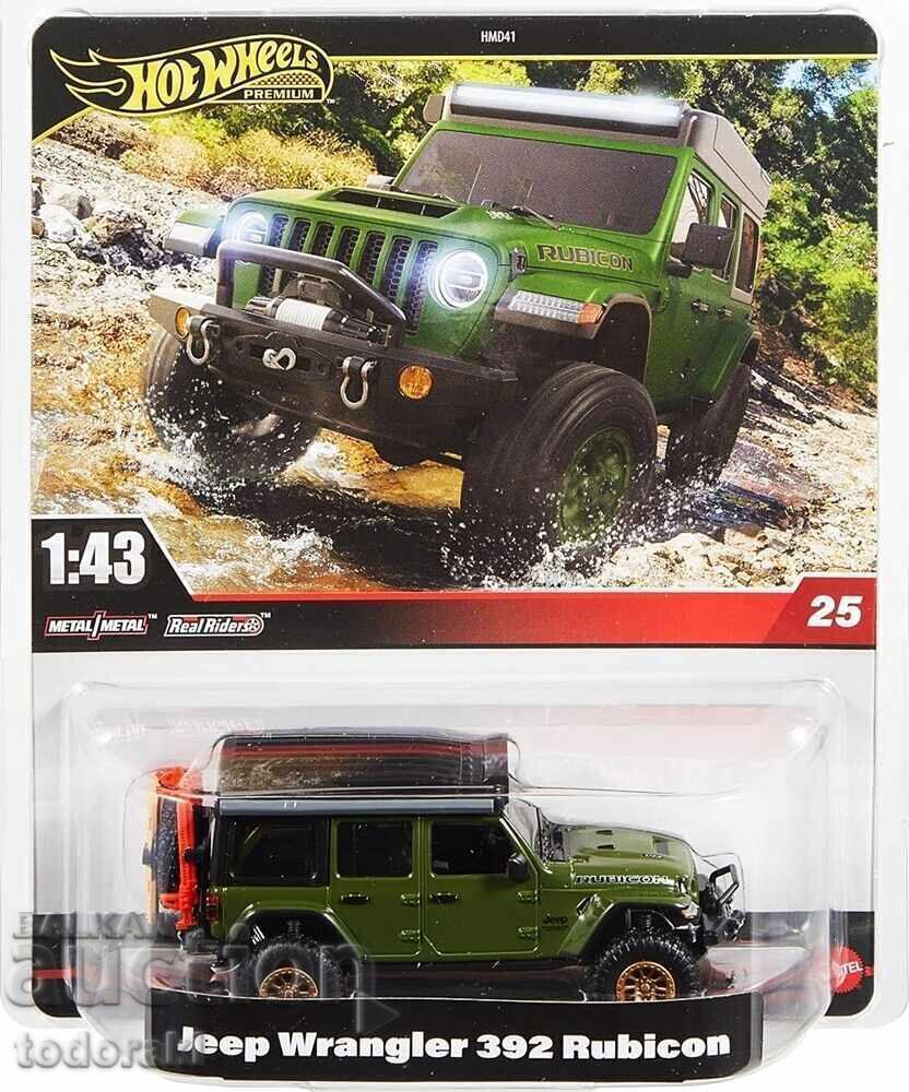 Hot Wheels Premium 1:43 Jeep Wrangler 392 Rubicon