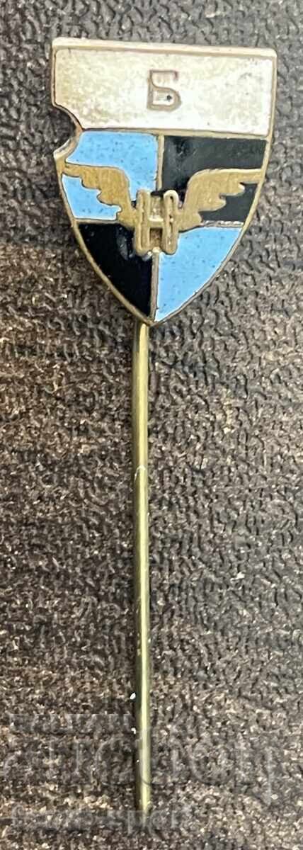 1939 Царство България знак футболен клуб Бенковски София ема