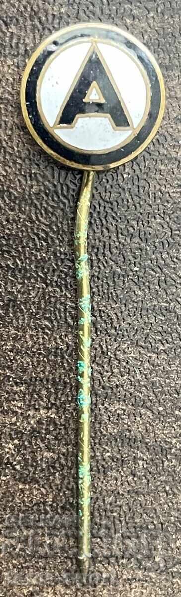 1940 Царство България знак футболен клуб Априлово Габрово