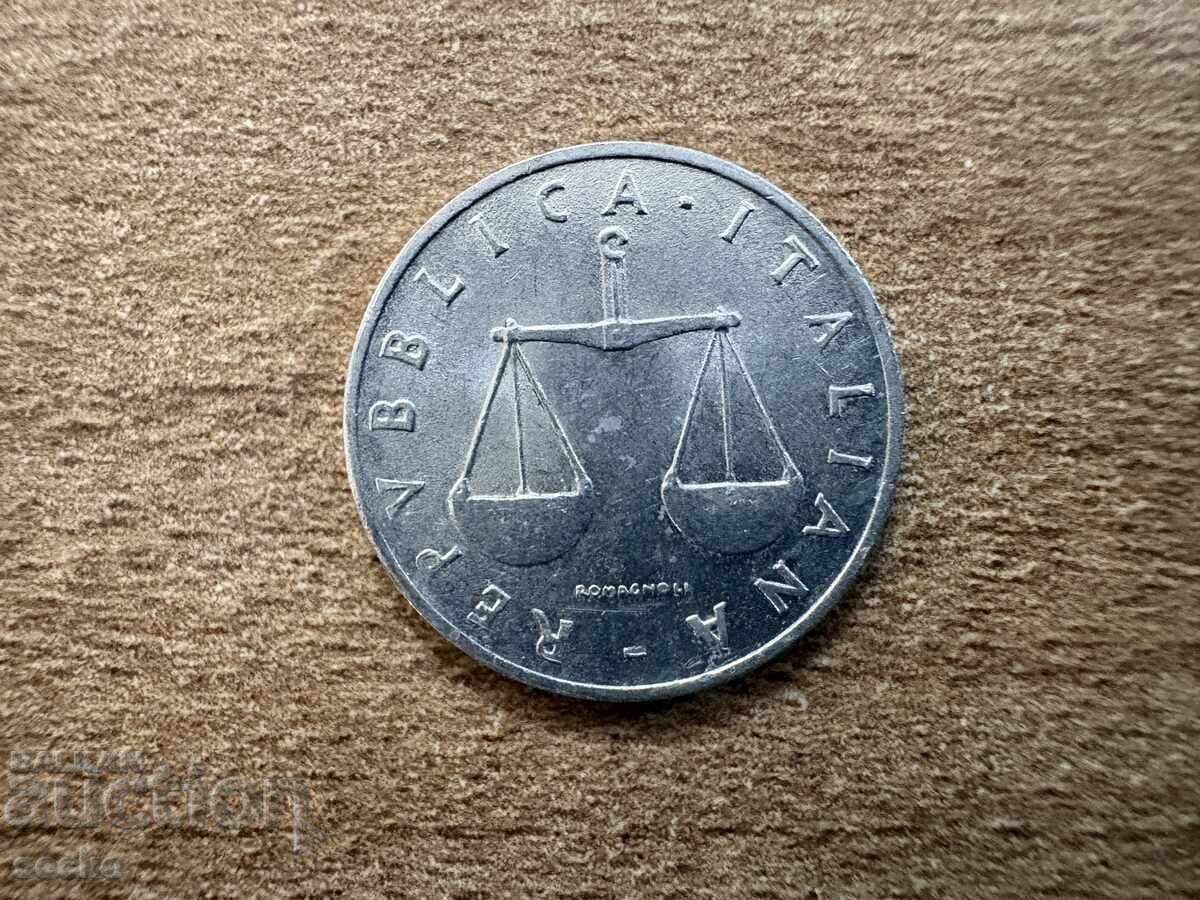 Italia - 1 liră (1954) cu preț € 0.25 | 0.49 BGN
