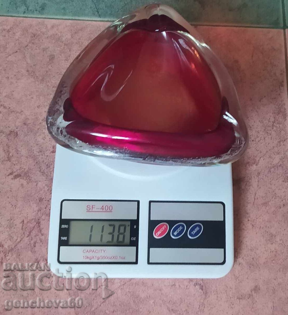 Cenușier retro din sticlă colorată MURANO - 6 Cenușier retro din sticlă colorată MURANO - 6