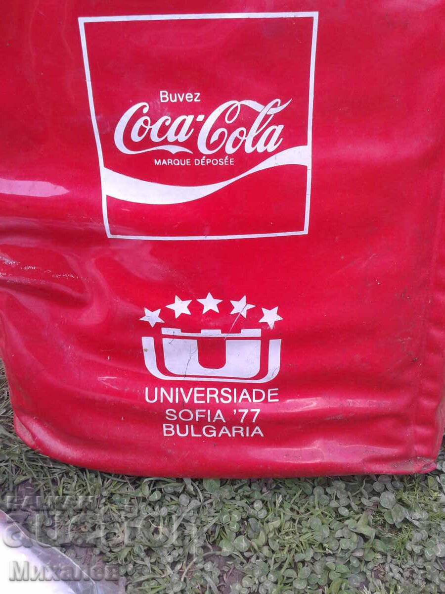 Coca-Cola curious cups + bag - 5 Coca-Cola curious cups + bag - 5