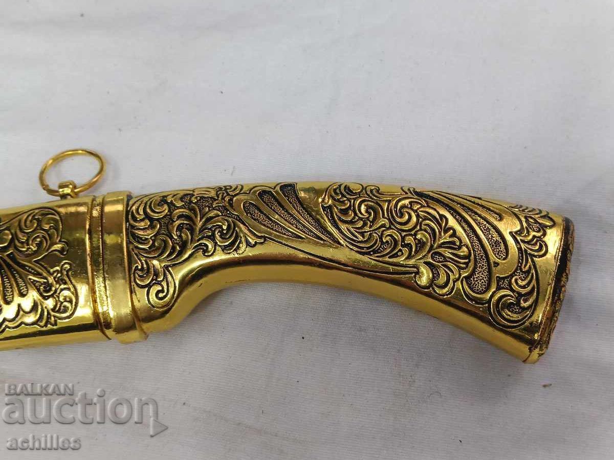 Gold-plated hunting knife with price € 25.00 | 48.90 BGN