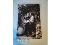 Красива стара романтична пощенска картичка 1932г.