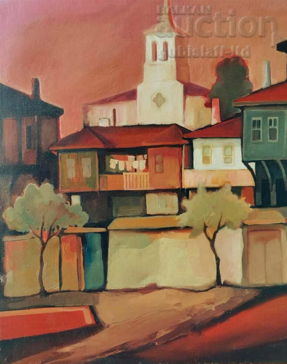 Imagine, vedere din Nessebar, anii 1970. cu preț € 520.00 | 1017.03 BGN