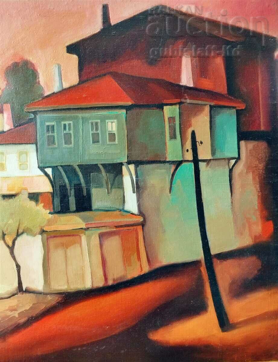 Licitație Imagine, vedere din Nessebar, anii 1970.