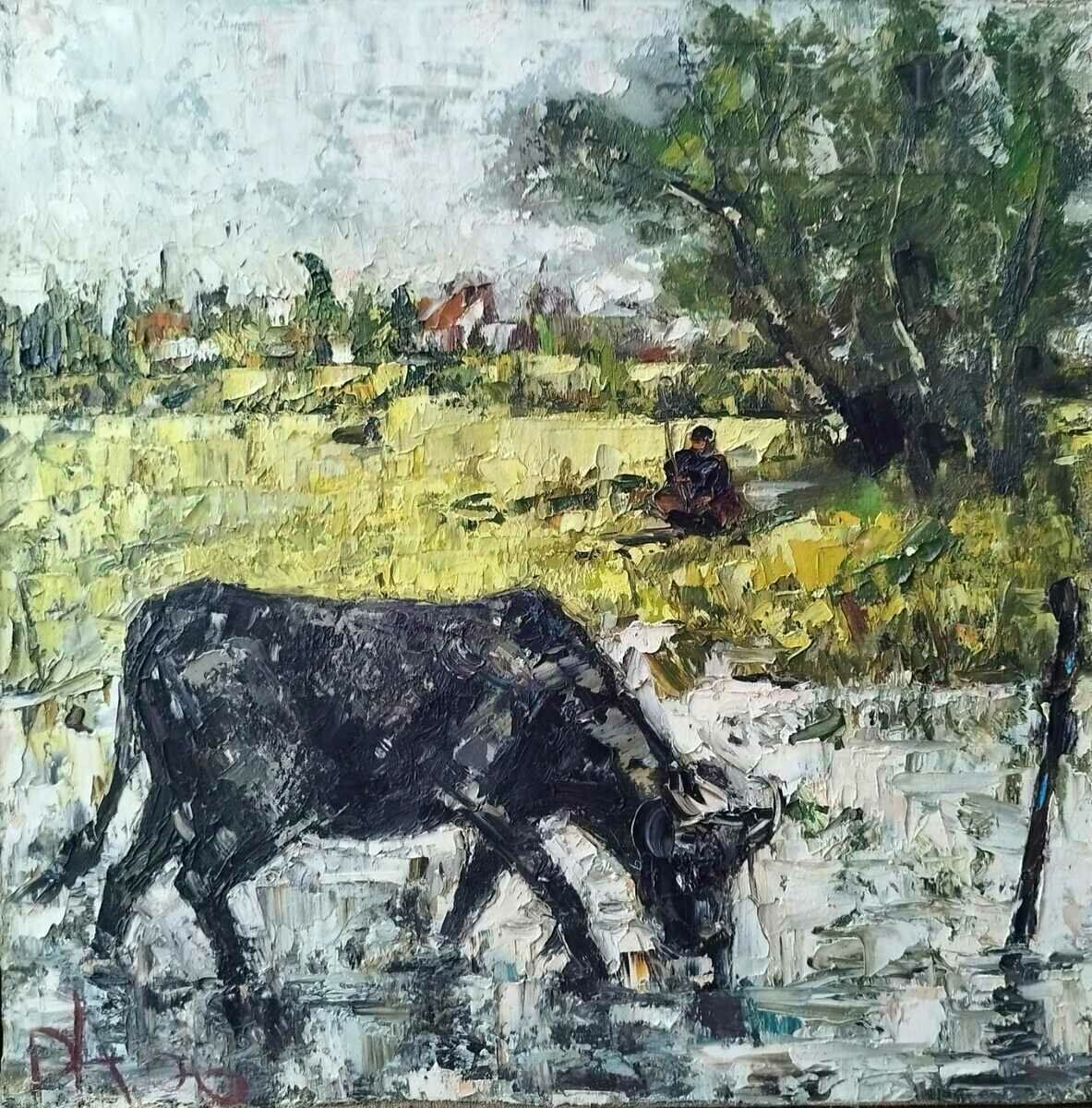 Poză, peisaj, pastoral, artă. Danail Tsonev, 2006 cu preț € 290.00 | 567.19 BGN