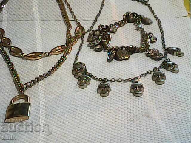 coliere și brățară vechi