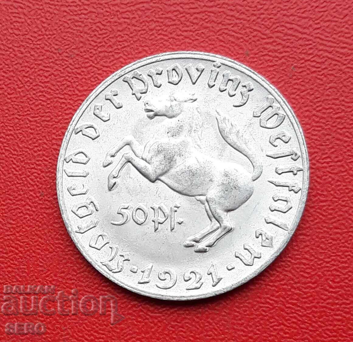 Германия-Вестфалия-50 пфенига 1921