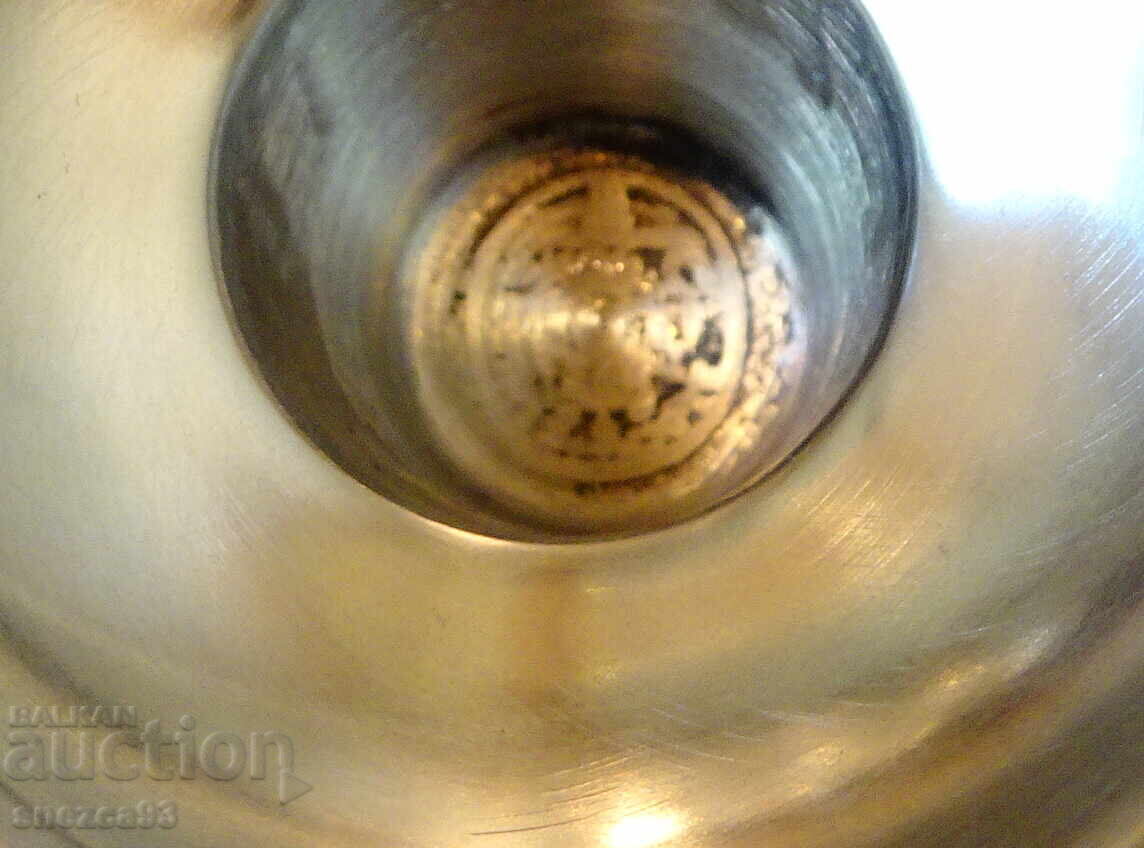 Παράδοση Εδουαρδιανό κασσιτερένιο κηροπήγιο 230 γρ