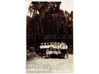 1958 FOTOGRAFIE VECHE MARE CRIMEEA GURZUF FESTIVAL AL PIONIERILOR J596