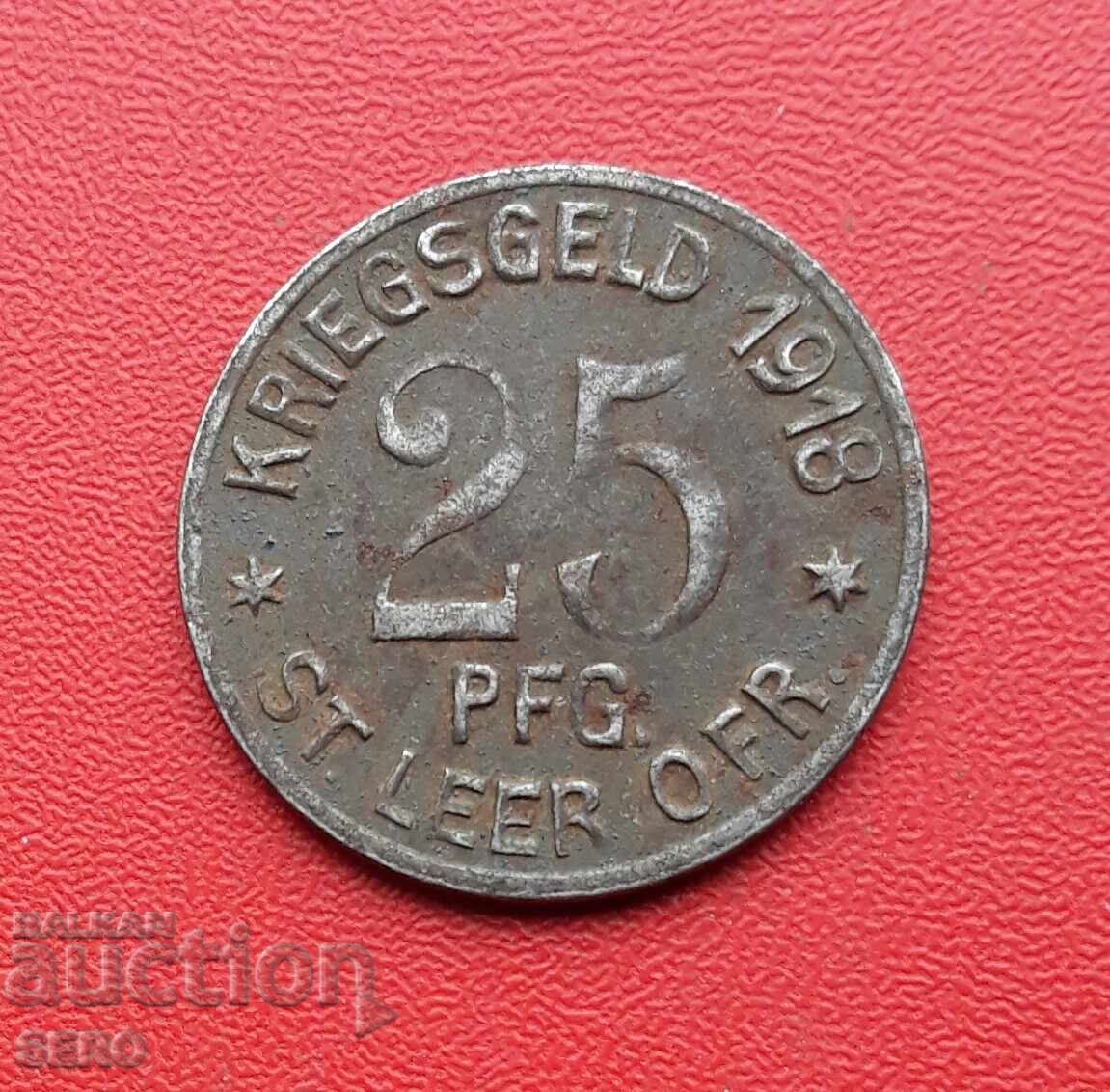 Germany-Saxony-Leisnig-25 Pfennig 1918 with price € 3.01 | 5.89 BGN
