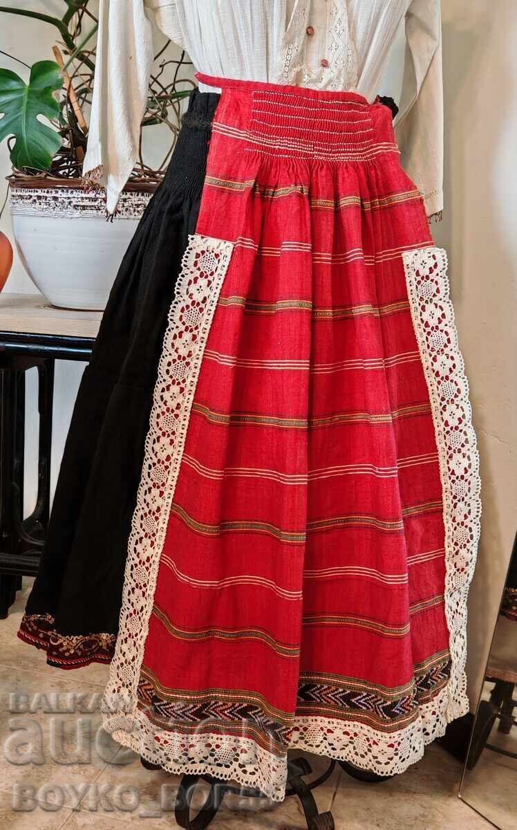 Șorț original de port popular, vechi de peste o sută de ani, din regiunea Herțegovina