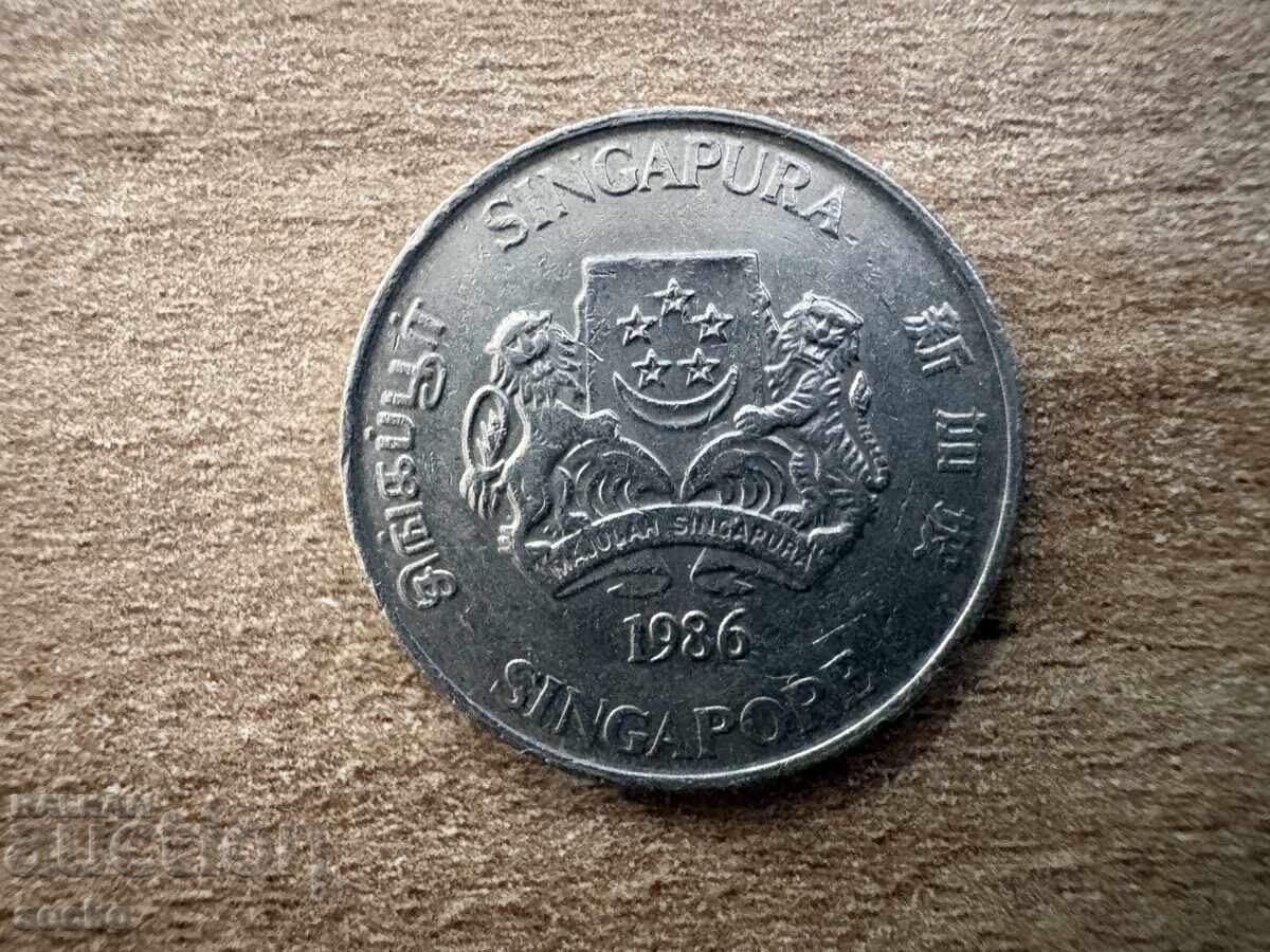 Singapore - 20 cenți (1986) cu preț € 0.12 | 0.23 BGN