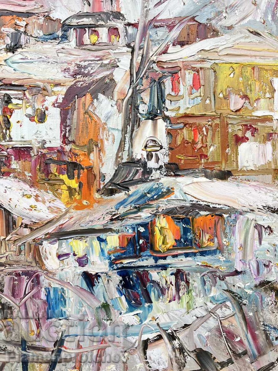 ΧΕΙΜΕΡΙΝΟ ΠΑΡΑΜΥΘΙ ΠΙΝΑΚΑΣ ΕΛΑΙΟΓΡΑΦΙΑ ΣΕ ΚΑΜΒΑ DIAN PETROV 2025 - 5 ΧΕΙΜΕΡΙΝΟ ΠΑΡΑΜΥΘΙ ΠΙΝΑΚΑΣ ΕΛΑΙΟΓΡΑΦΙΑ ΣΕ ΚΑΜΒΑ DIAN PETROV 2025 - 5