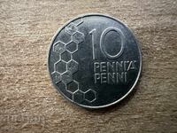 Finland - 10 penniä (1990)
