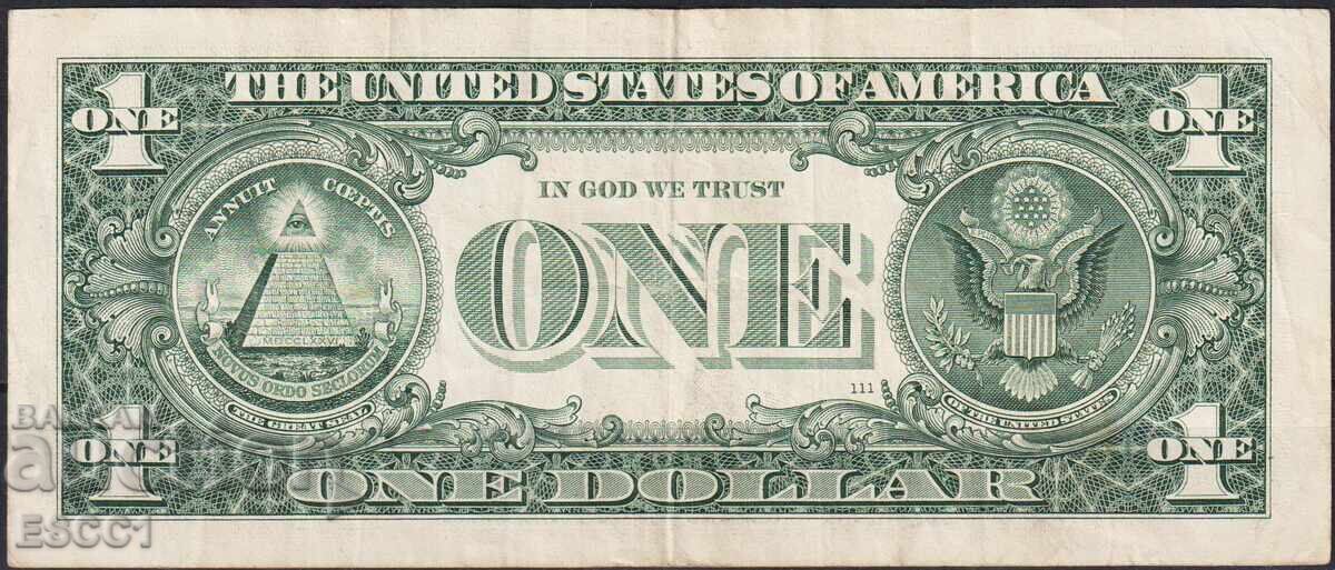 US $1 Bill 2006 with price € 1.50 | 2.93 BGN