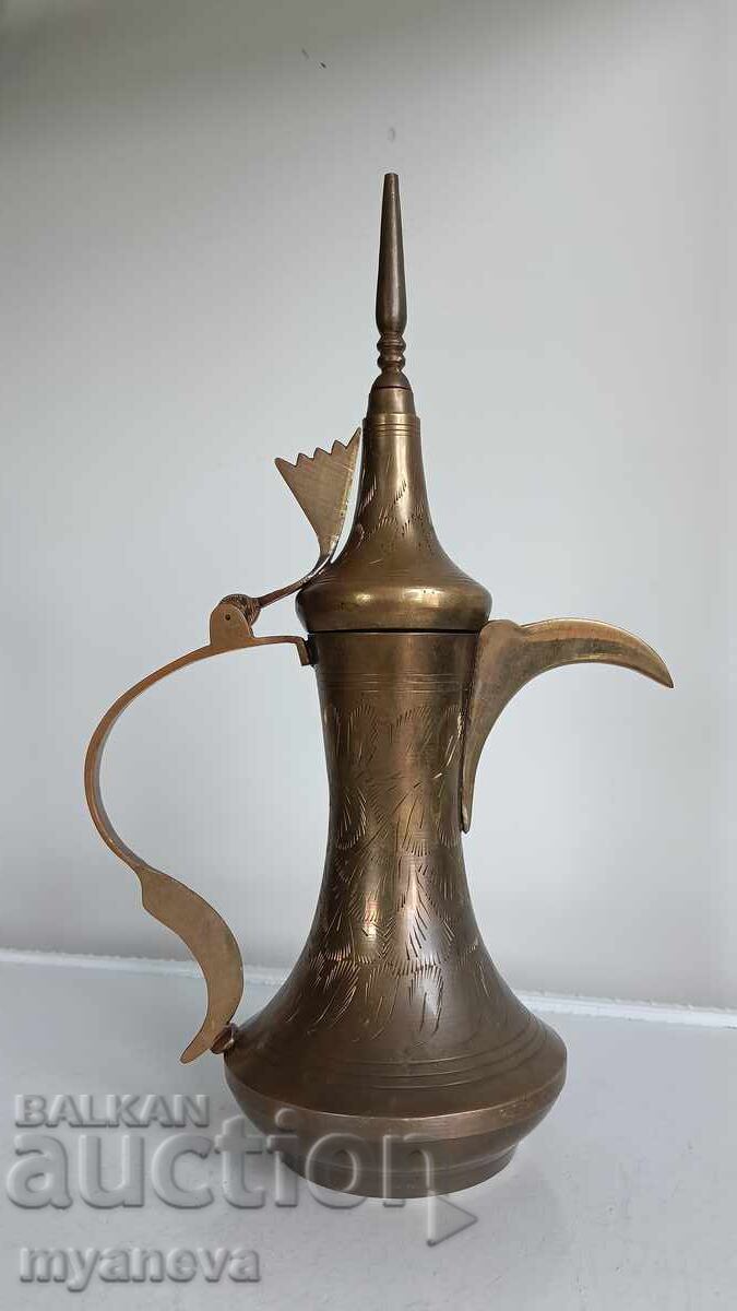 Vintage, traditional Arabic coffee pot