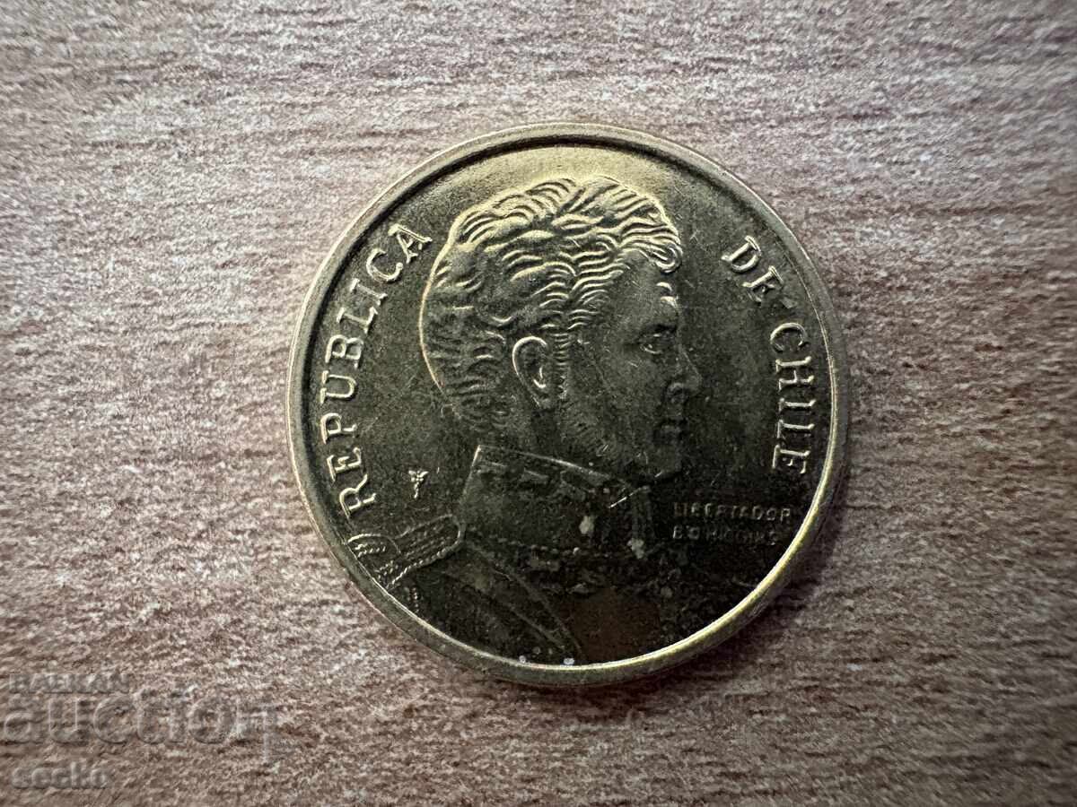 Chile - 10 Pesos (2015) - Mercury Staff - Utrecht with price € 0.15 | 0.29 BGN