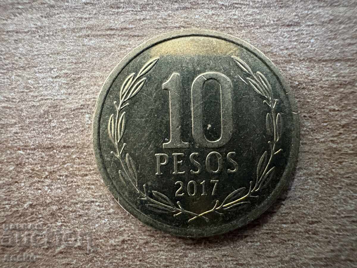 Chile - 10 pesos (2017)