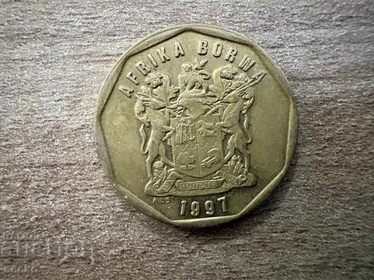 South Africa - 50 cents (1997) with price € 0.18 | 0.35 BGN