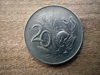 South Africa - 20 cents (1966) - SOUTH AFRICA