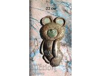 Misha the Bear, mascot of the Moscow Summer Olympic Games