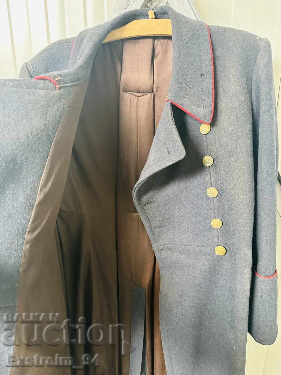 Δημοπρασία Αυθεντικό χειμερινό παλτό αξιωματικού