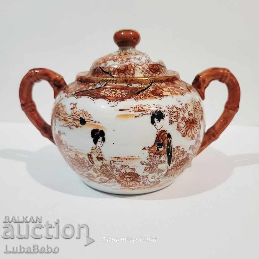 Παράδοση Συλλεκτικό σερβίτσιο πορσελάνης Kutani Παράδοση Συλλεκτικό σερβίτσιο πορσελάνης Kutani