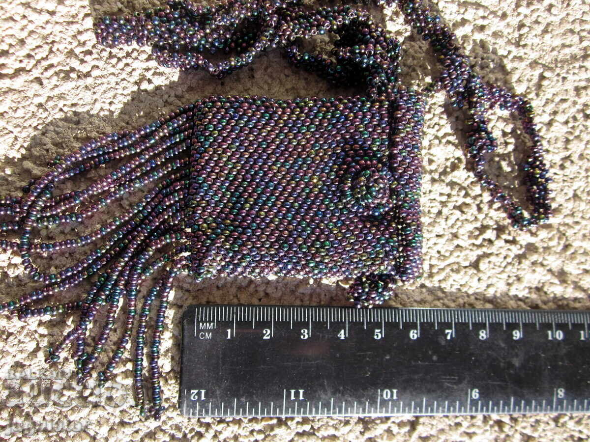 Bijuterie folclorică din perioada Renașterii Bulgare cu poșetă din mărgele - 7 Bijuterie folclorică din perioada Renașterii Bulgare cu poșetă din mărgele - 7