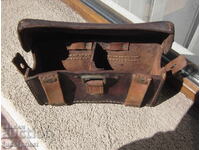 WWI Bulgarian Royal military leather Mannlicher cartridge pouch