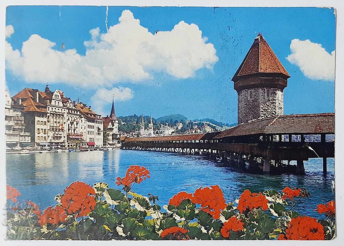 Λουκέρνη - καρτ ποστάλ με στεγασμένο μουσείο από το 1989 (8.4) Λουκέρνη - καρτ ποστάλ με στεγασμένο μουσείο από το 1989 (8.4)