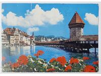 Λουκέρνη - καρτ ποστάλ με στεγασμένο μουσείο από το 1989 (8.4)