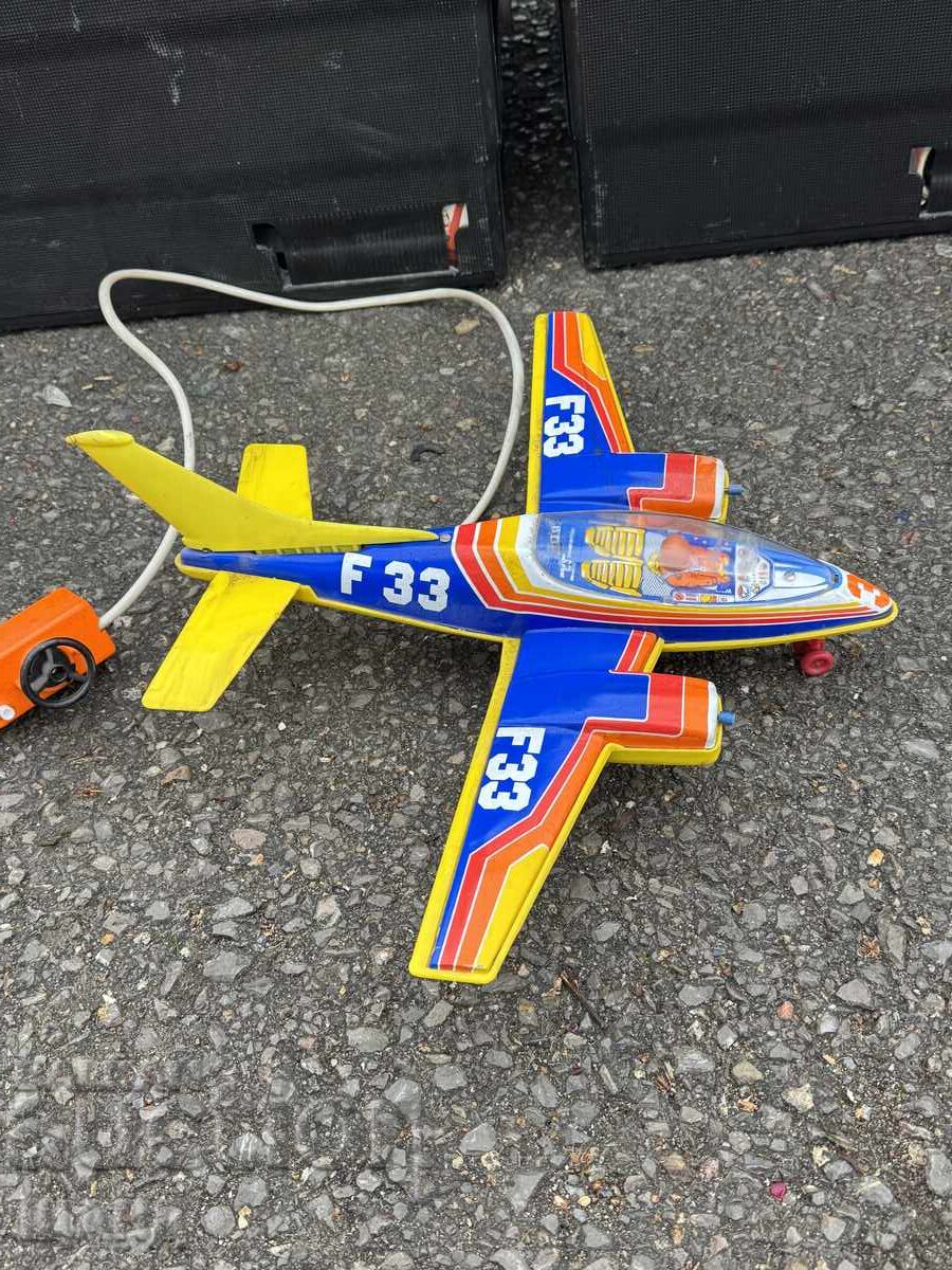 Δημοπρασία Παλιό γαλλικό μεταλλικό παιχνίδι μοντέλο αεροπλάνου