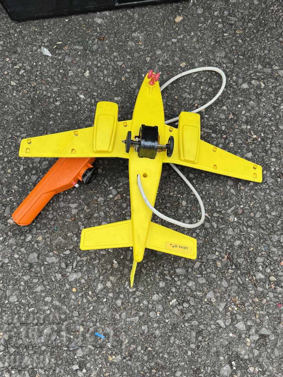 Παλιό γαλλικό μεταλλικό παιχνίδι μοντέλο αεροπλάνου - 6