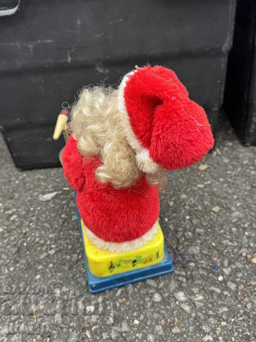 Licitație Figurină muzicală veche de colecție Moș Crăciun din Taiwan