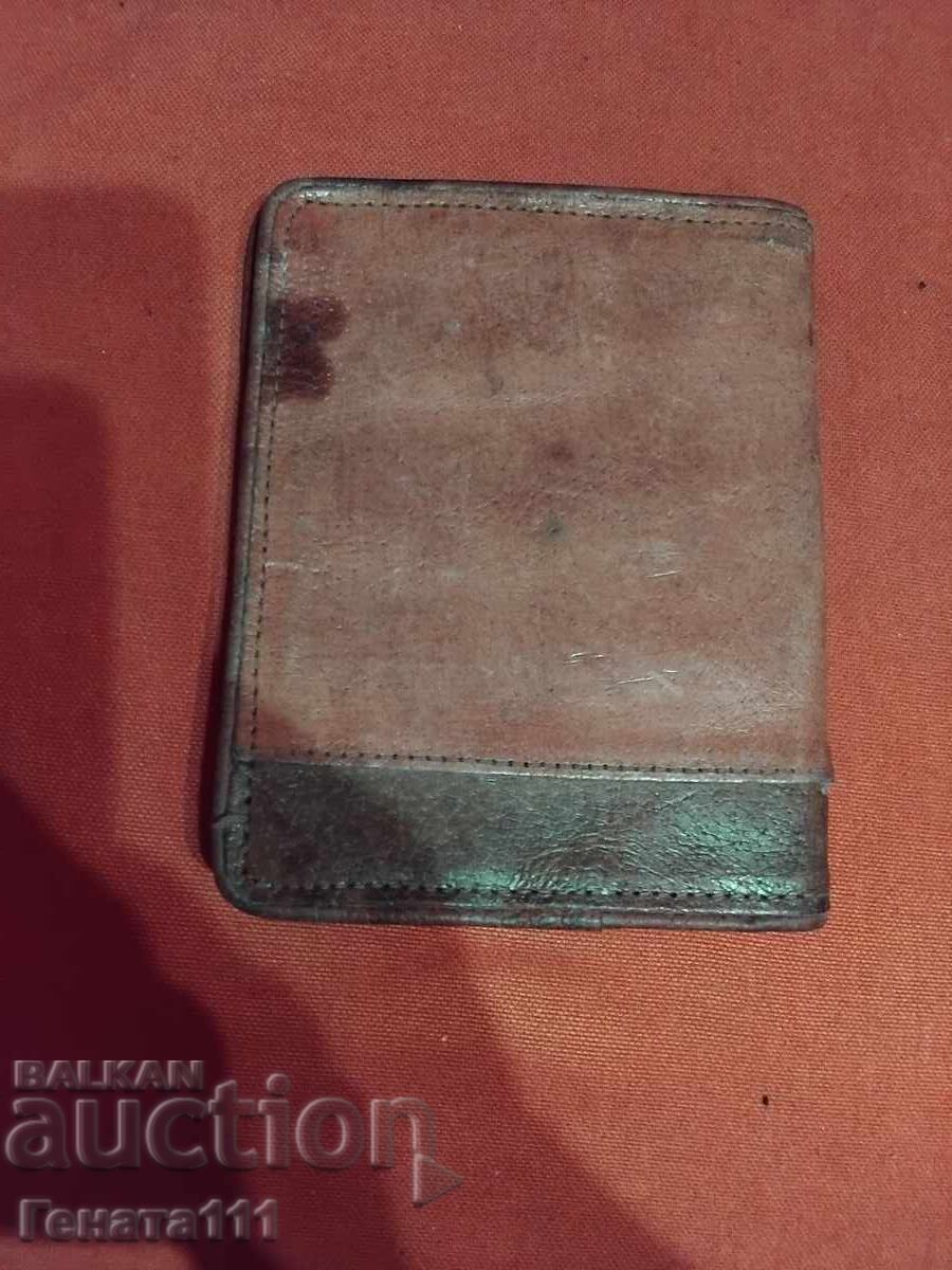 Παλιό δερμάτινο πορτοφόλι - 5