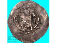 1 pfennig groso Salzburg Austria Adalbert (king in armor)