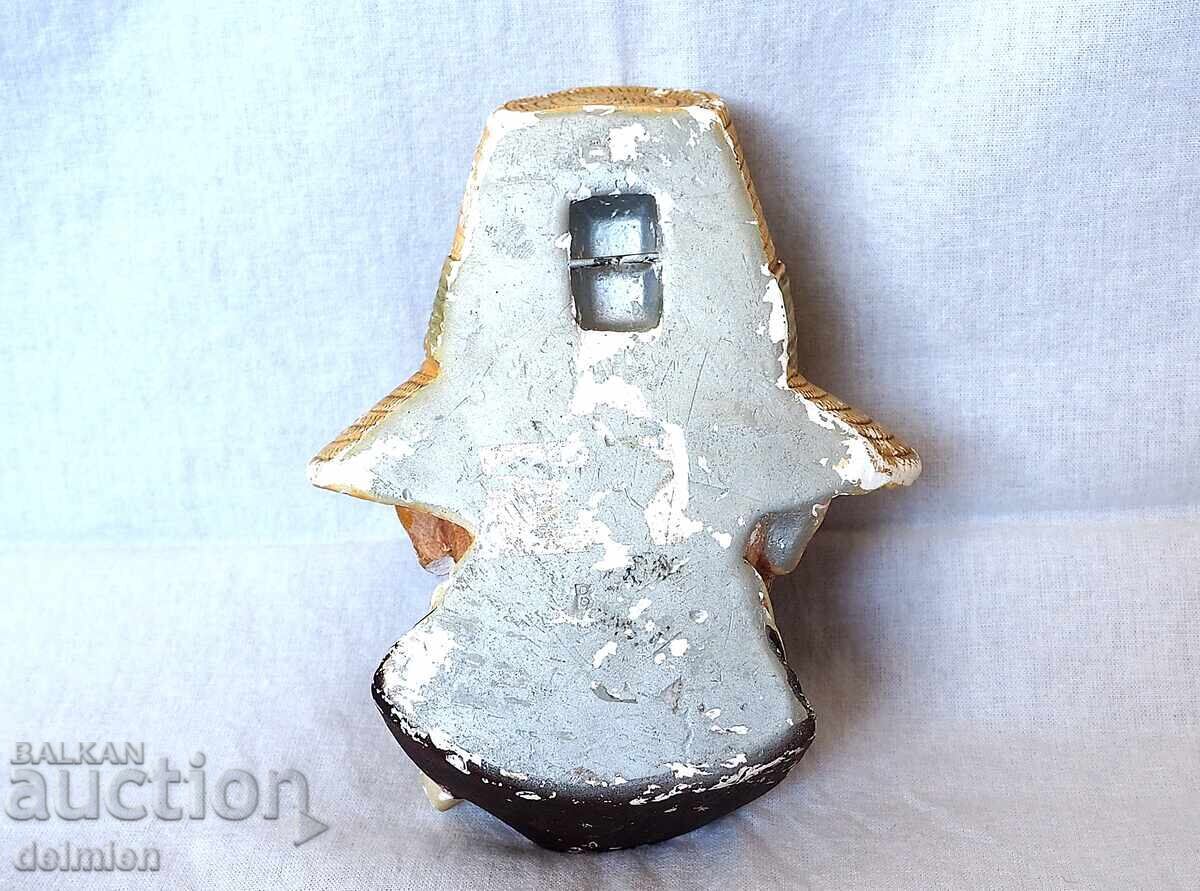 FIGURINĂ PORȚELAN VINTAGE BOSSONS ENGLAND, PICTATĂ MANUAL - 6