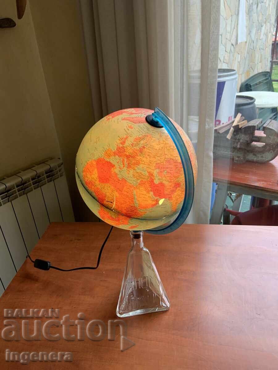 Παράδοση ΓΕΩΓΡΑΦΙΚΗ ΣΦΑΙΡΑ ΝΥΧΤΕΙΝΗΣ ΛΑΜΠΑ-F 250 ΧΛΜ