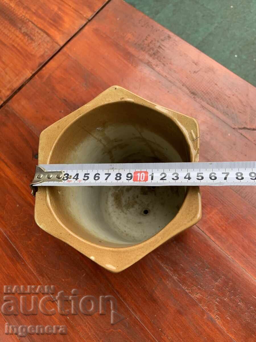 ΓΛΑΣΤΡΑ ΠΟΡΣΕΛΑΝΙΝΗ ΚΕΡΑΜΙΚΗ ΠΑΛΙΑ ΒΑΡΙΑ ΜΑΣΙΦ - 3500 ΓΡ με τιμή € 5.00 | 9.78 BGN