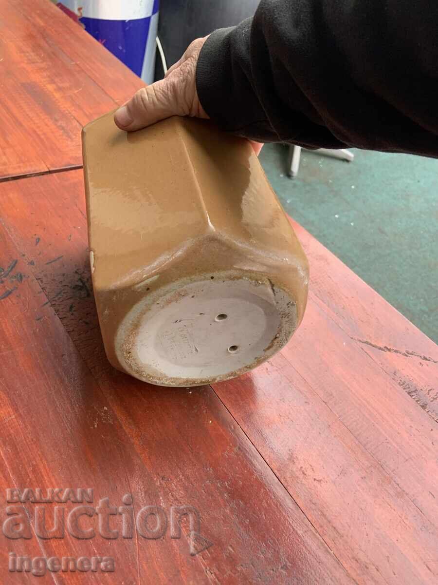 Παράδοση ΓΛΑΣΤΡΑ ΠΟΡΣΕΛΑΝΙΝΗ ΚΕΡΑΜΙΚΗ ΠΑΛΙΑ ΒΑΡΙΑ ΜΑΣΙΦ - 3500 ΓΡ