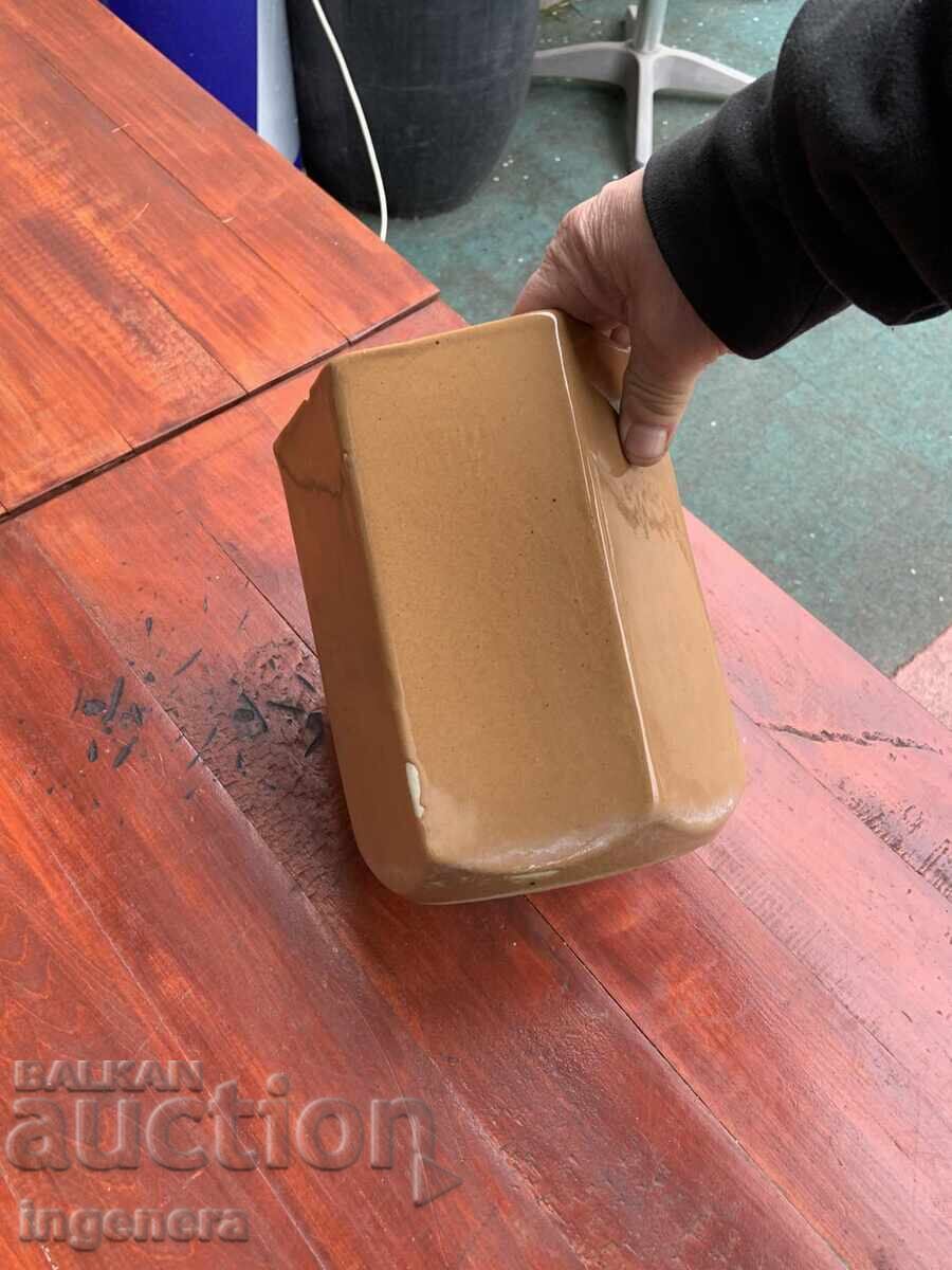 ΓΛΑΣΤΡΑ ΠΟΡΣΕΛΑΝΙΝΗ ΚΕΡΑΜΙΚΗ ΠΑΛΙΑ ΒΑΡΙΑ ΜΑΣΙΦ - 3500 ΓΡ - 5