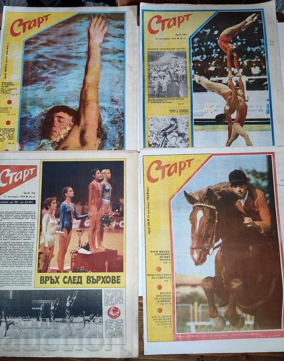 LOT 50 BUCĂȚI ZIARE SOCIALISTE START SPORT - 7