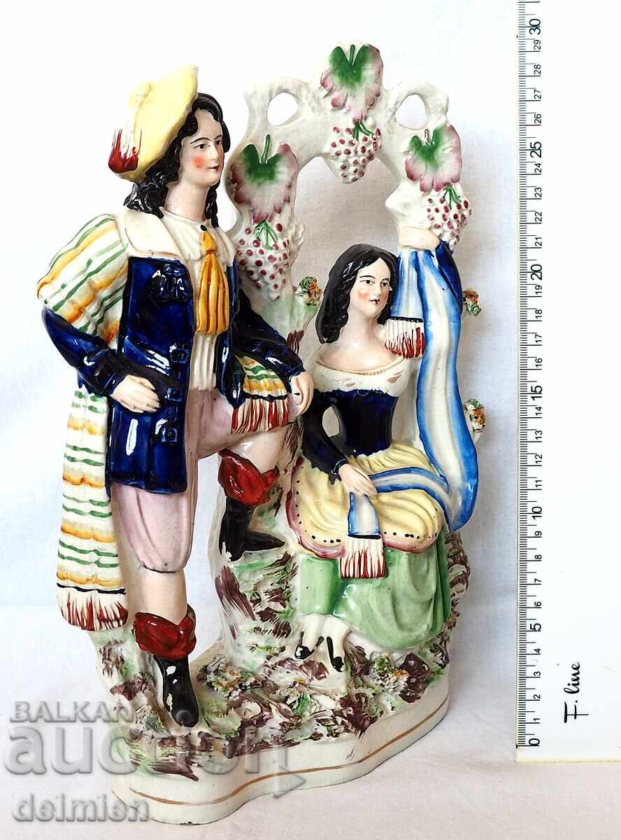 19ος ΑΙΩΝΑΣ STAFFORDSHIRE ΑΓΓΛΙΑ ΜΕΓΑΛΗ ΦΙΓΟΥΡΑ ΠΟΡΣΕΛΑΝΗ 28 ΕΚ - 5 19ος ΑΙΩΝΑΣ STAFFORDSHIRE ΑΓΓΛΙΑ ΜΕΓΑΛΗ ΦΙΓΟΥΡΑ ΠΟΡΣΕΛΑΝΗ 28 ΕΚ - 5