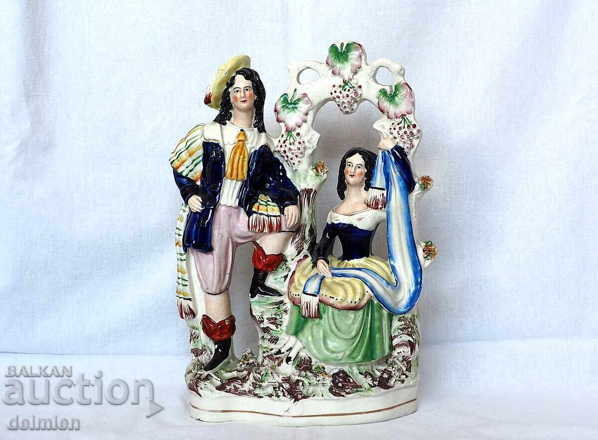 19ος ΑΙΩΝΑΣ STAFFORDSHIRE ΑΓΓΛΙΑ ΜΕΓΑΛΗ ΦΙΓΟΥΡΑ ΠΟΡΣΕΛΑΝΗ 28 ΕΚ 19ος ΑΙΩΝΑΣ STAFFORDSHIRE ΑΓΓΛΙΑ ΜΕΓΑΛΗ ΦΙΓΟΥΡΑ ΠΟΡΣΕΛΑΝΗ 28 ΕΚ