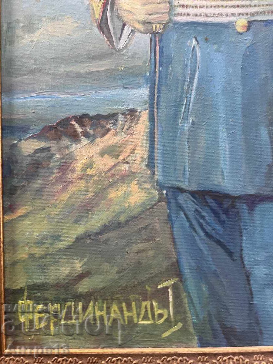 Аукцион Картина Портрет Цар Фердинанд