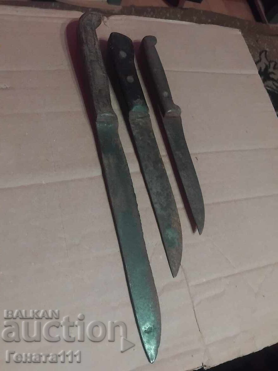 Old forged knives with price € 65.00 | 127.13 BGN Old forged knives with price € 65.00 | 127.13 BGN